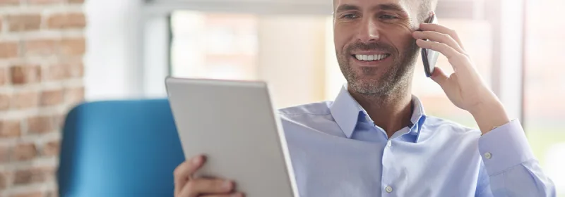 Locação de tablets e smartphones
